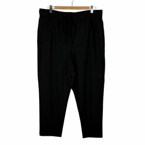 Reitmans Modern Stretch Black Tapered Leg Pants XL Petite Pull-On